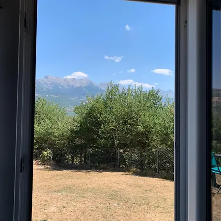 T2 Au Calme Montagne Et Lac La Bâtie-Vieille Extérieur photo